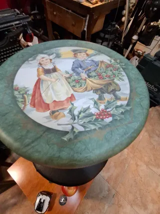 Lata Grande Decorada Navidad