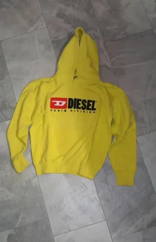 Felpa Diesel Gialla