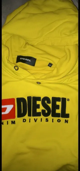 Felpa Diesel Gialla
