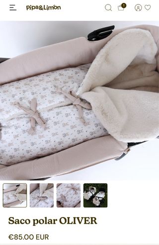 Saco polar para capazo OLIVER