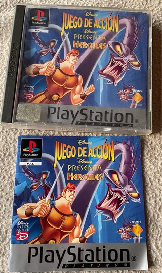 Juego Hércules PS1 Disney Acción PAL