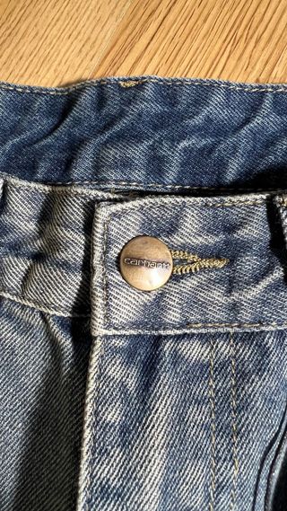 Pantalón Vaquero Carhartt Azul