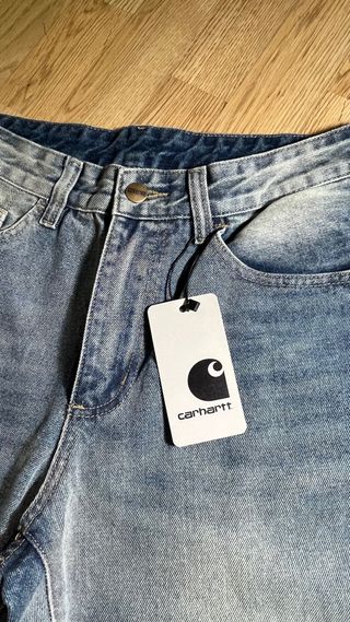 Pantalón Vaquero Carhartt Azul