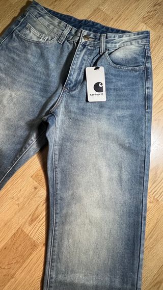 Pantalón Vaquero Carhartt Azul