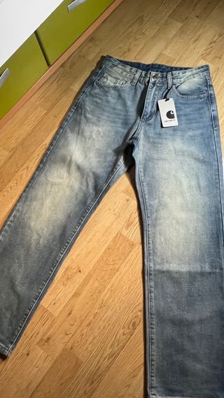 Pantalón Vaquero Carhartt Azul