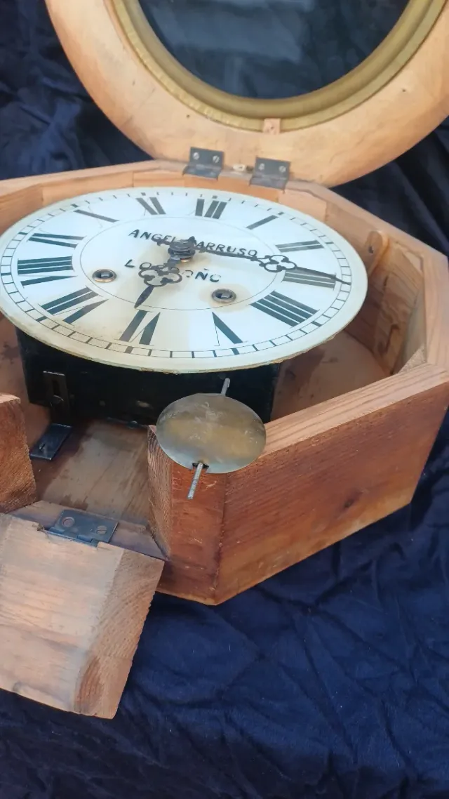 Reloj de Pared Antiguo Angel Rapruso