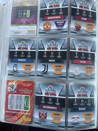 Cromos Champions League y Europa League