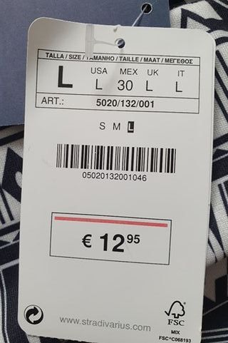 Minifalda elástica geométrica