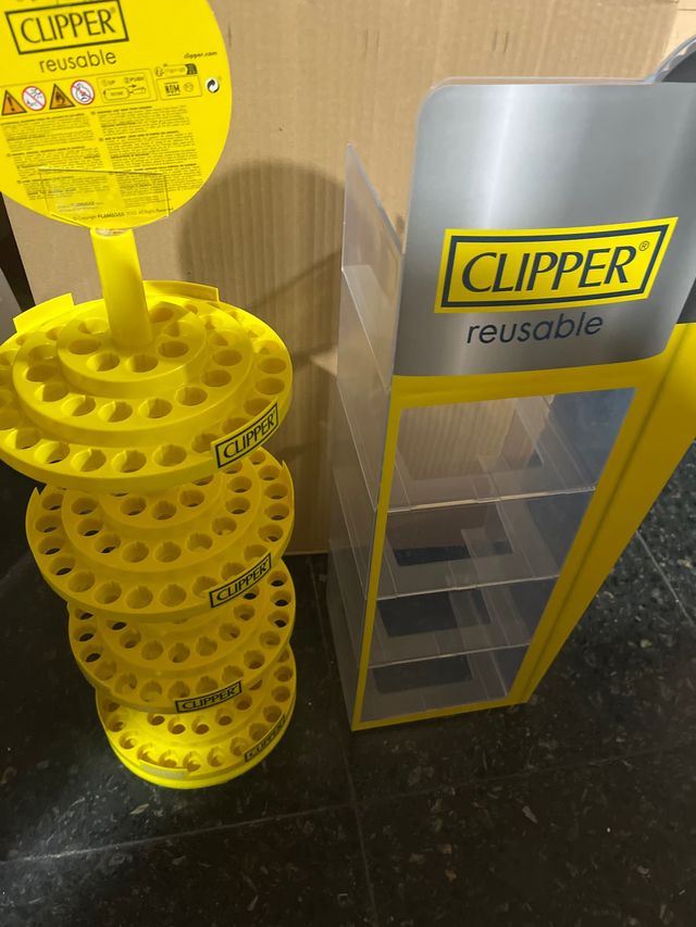 Expositores Clipper Metal y Plástico