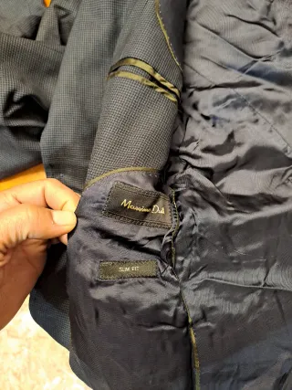 Americana Massimo Dutti Gris