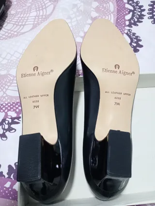 Zapatos Negros Etienne Aigner Mujer