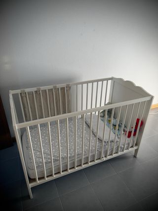 Cuna Ikea Smagora Blanca 120x60cm