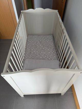 Cuna Ikea Smagora Blanca 120x60cm