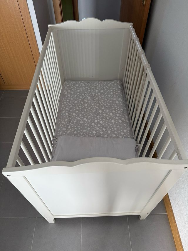 Cuna Ikea Smagora Blanca 120x60cm