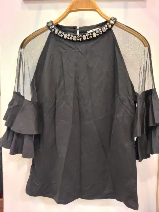 Camisa May by shining star negra