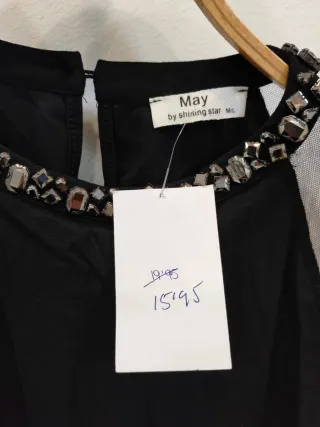 Camisa May by shining star negra