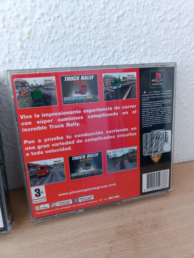 Lote 4 Juegos PS1: Monaco, Egipcio, X-Men, Truck