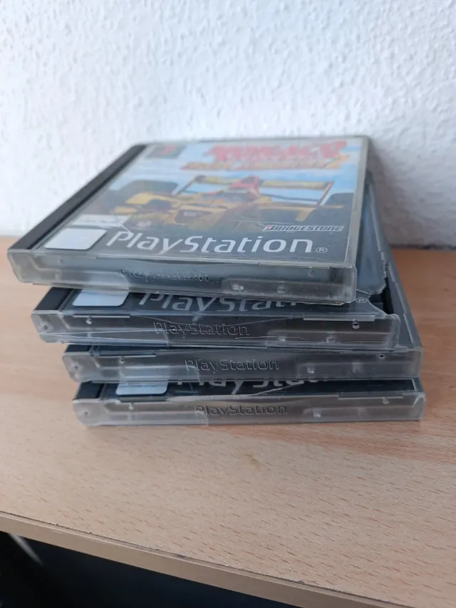 Lote 4 Juegos PS1: Monaco, Egipcio, X-Men, Truck