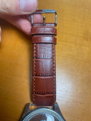 Reloj Breitling Marrón y Plateado