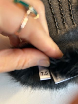 Guantes Piel y Pelo Natural Mujer El Corte Inglés