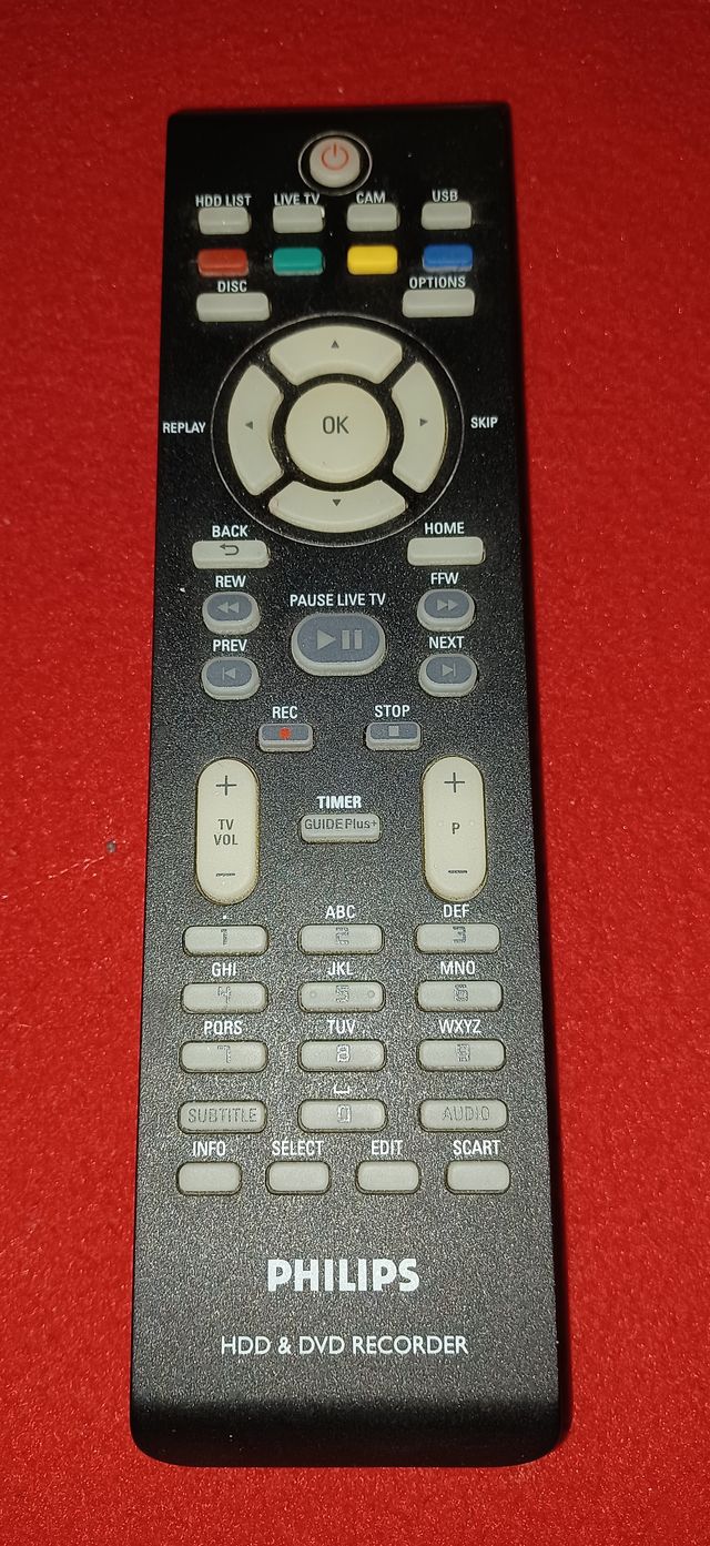 Mando a distancia Philips HDD & DVD Recorder