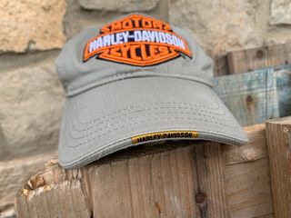 Gorra Harley Davidson Bordada Beige