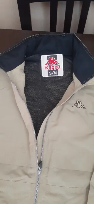 Chaquetón Kappa Hombre Beige