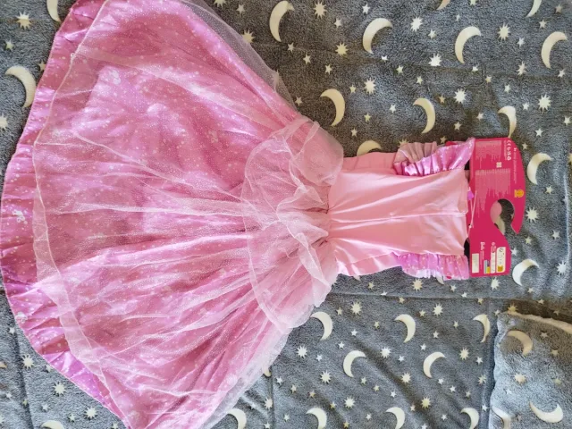 Disfraz Barbie Vestido Rubies Talla 5 a años 6