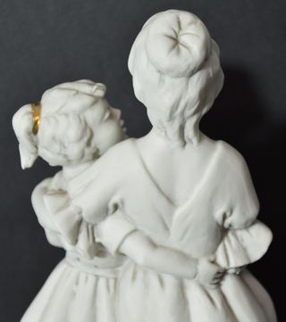 Triade Scultura Porcellana Biscuit Anni '70