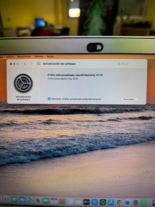 MacBook Air 15” (2017) Plata. Software actualizado