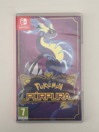 Pokemon Púrpura Nintendo Switch