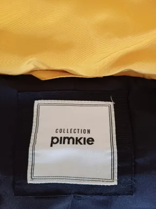 Giubbotto donna giallo con cappuccio