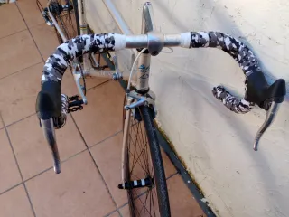 Bicicleta carretera clásica