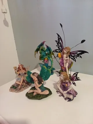 Figure di Fate e Drago Fantasy