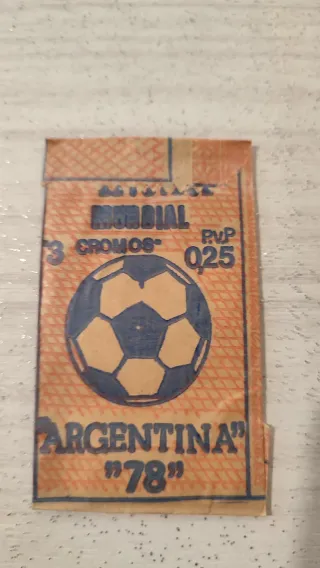 Bustina Argentina 78 Mondiali