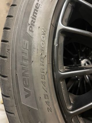 Llantas Aluminio 18 Pulgadas Negras.