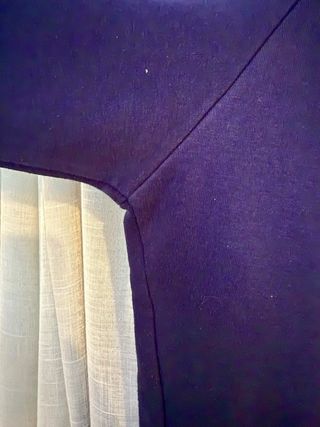 Sudadera azul Kappa con logo