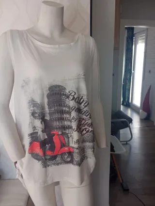 Lote 4 Camisetas Estampadas