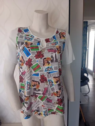 Lote 4 Camisetas Estampadas