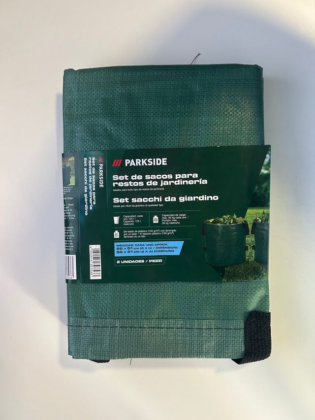 Set 2 Sacchetti Giardinaggio Parkside