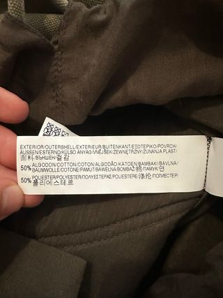 Mochila Pull&Bear caqui con bolsillos