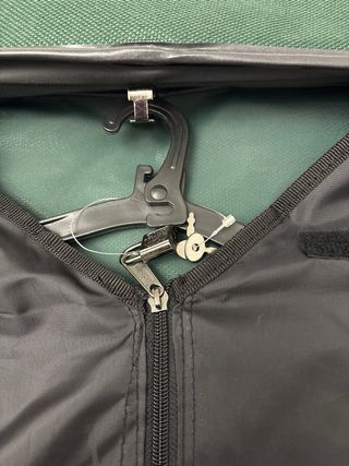 Portatrajes Rossana Verde y Marrón