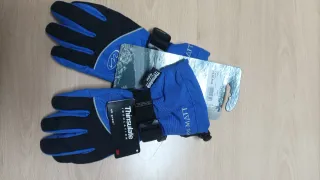 Guantes de esquí Matt azules y negros