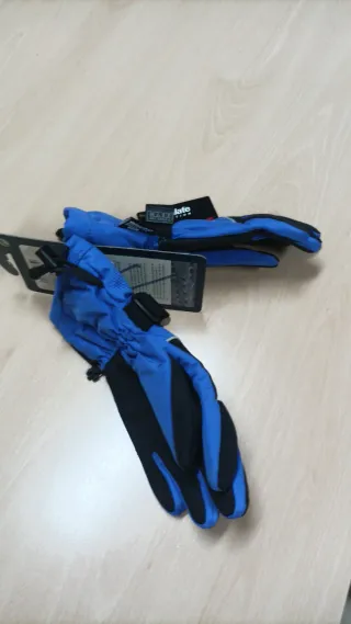 Guantes de esquí Matt azules y negros