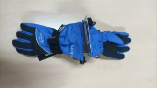Guantes de esquí Matt azules y negros