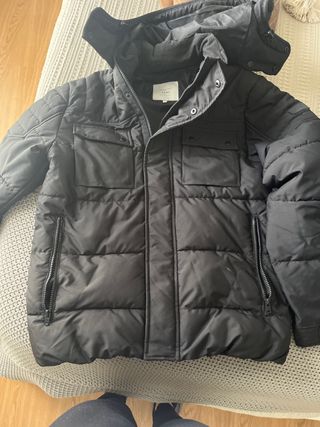 Plumífero Negro Jack & Jones Talla M