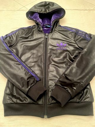 Giubbotto Adidas Chile62 Nero&Viola Vintage IT42/M