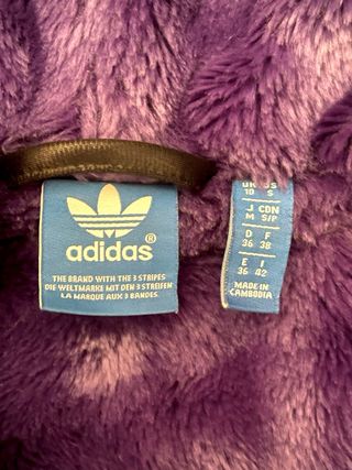 Giubbotto Adidas Chile62 Nero&Viola Vintage IT42/M