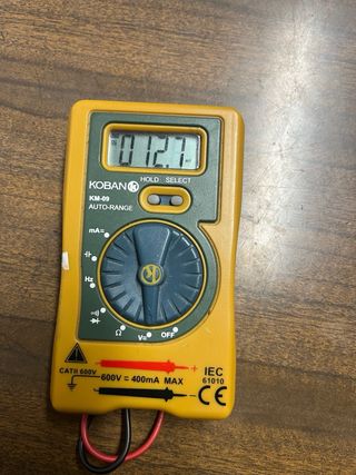 Multímetro Koban KM-09 Auto-Range de bolsillo