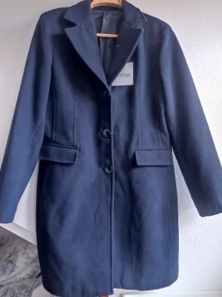 Abrigo azul Stupenda